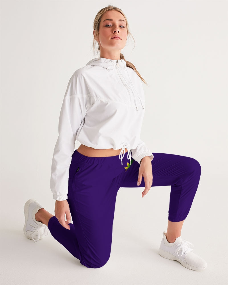 mauve women's track pants