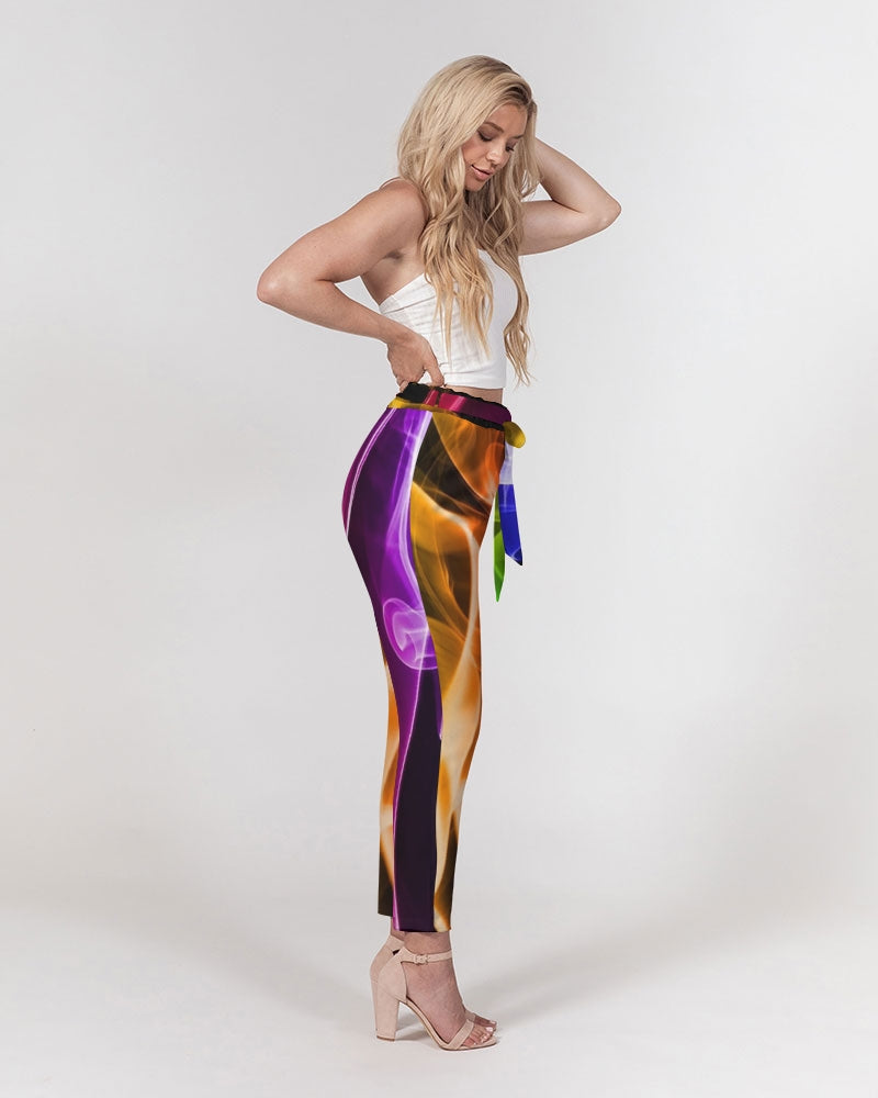 fz gaming zone women's belted tapered pants