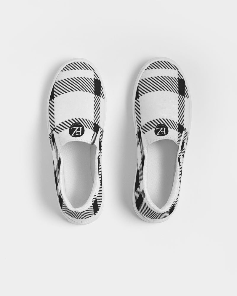 plaid flite too women's slip-on canvas shoe