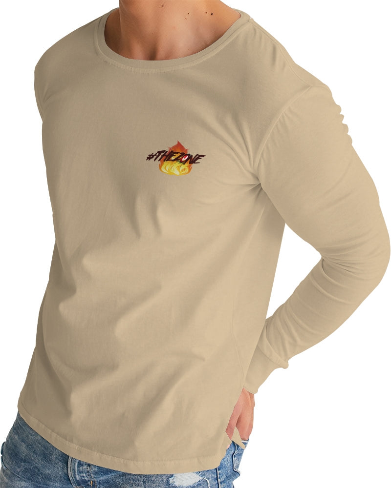 the beige zone men's long sleeve tee