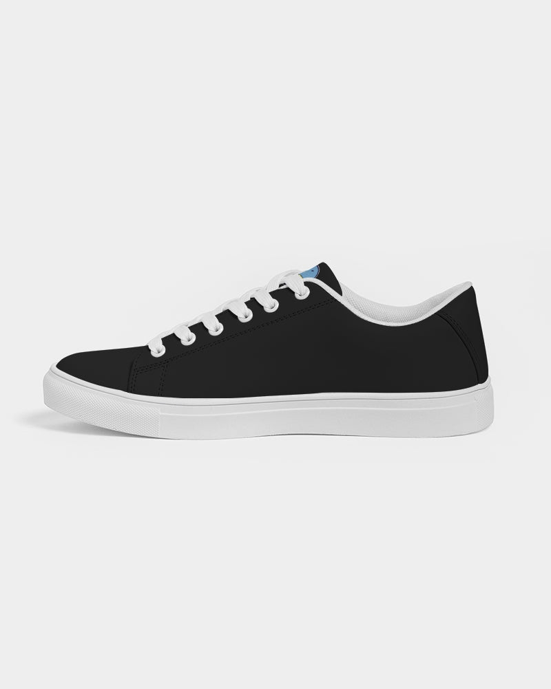 plain flite women's faux-leather sneaker