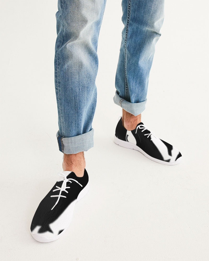 plain flite men's lace up flyknit shoe