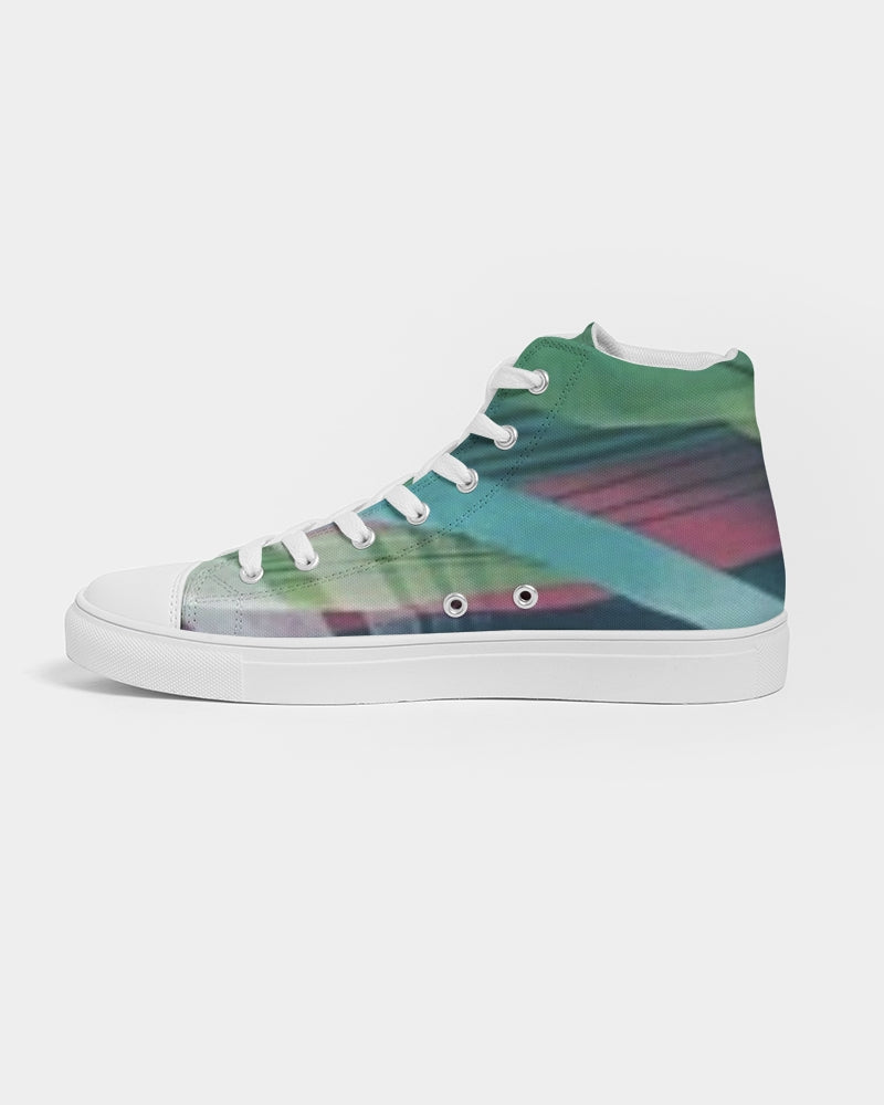 fzwear stripe men's hightop canvas shoe