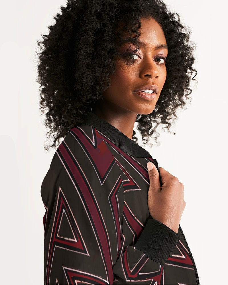 FZ AFRICAN PRINT Women's Bomber Jacket - FZwear