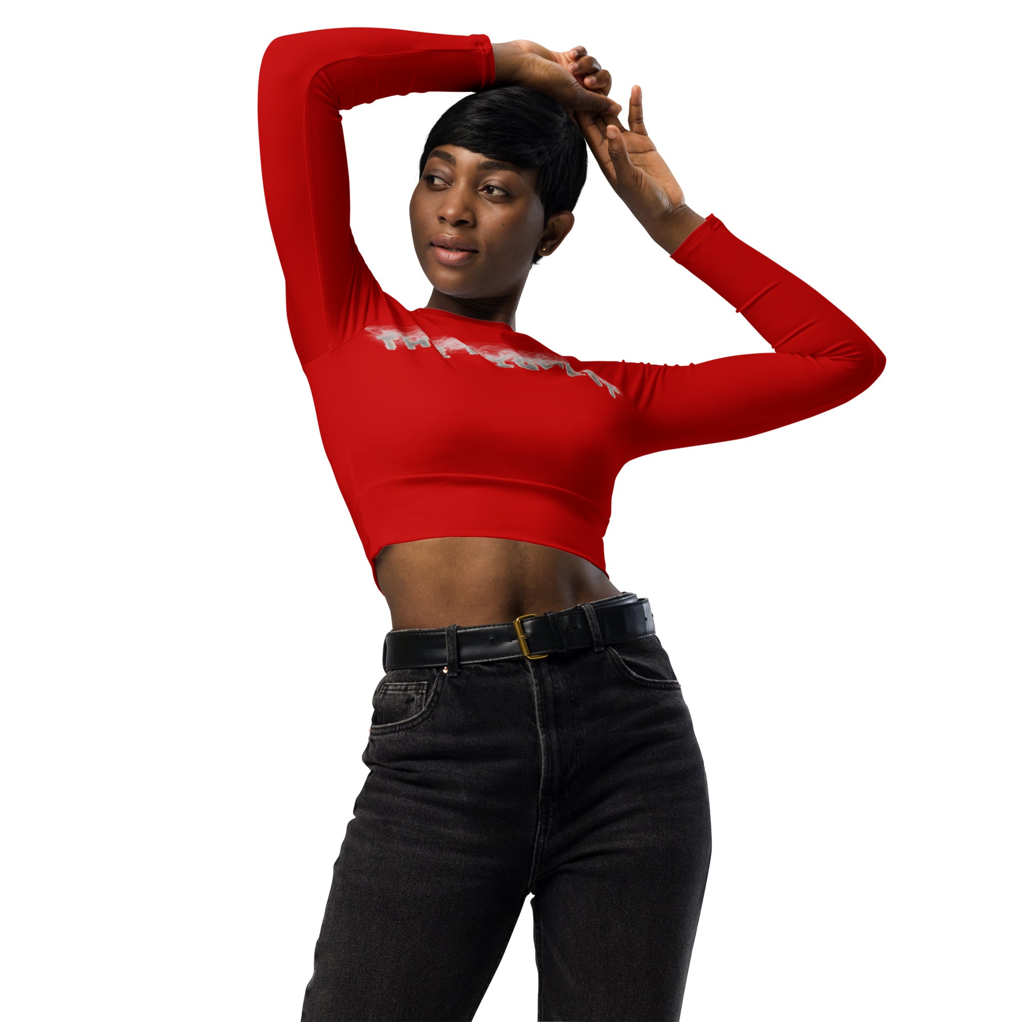 FZ Women's long-sleeve crop top - FZwear