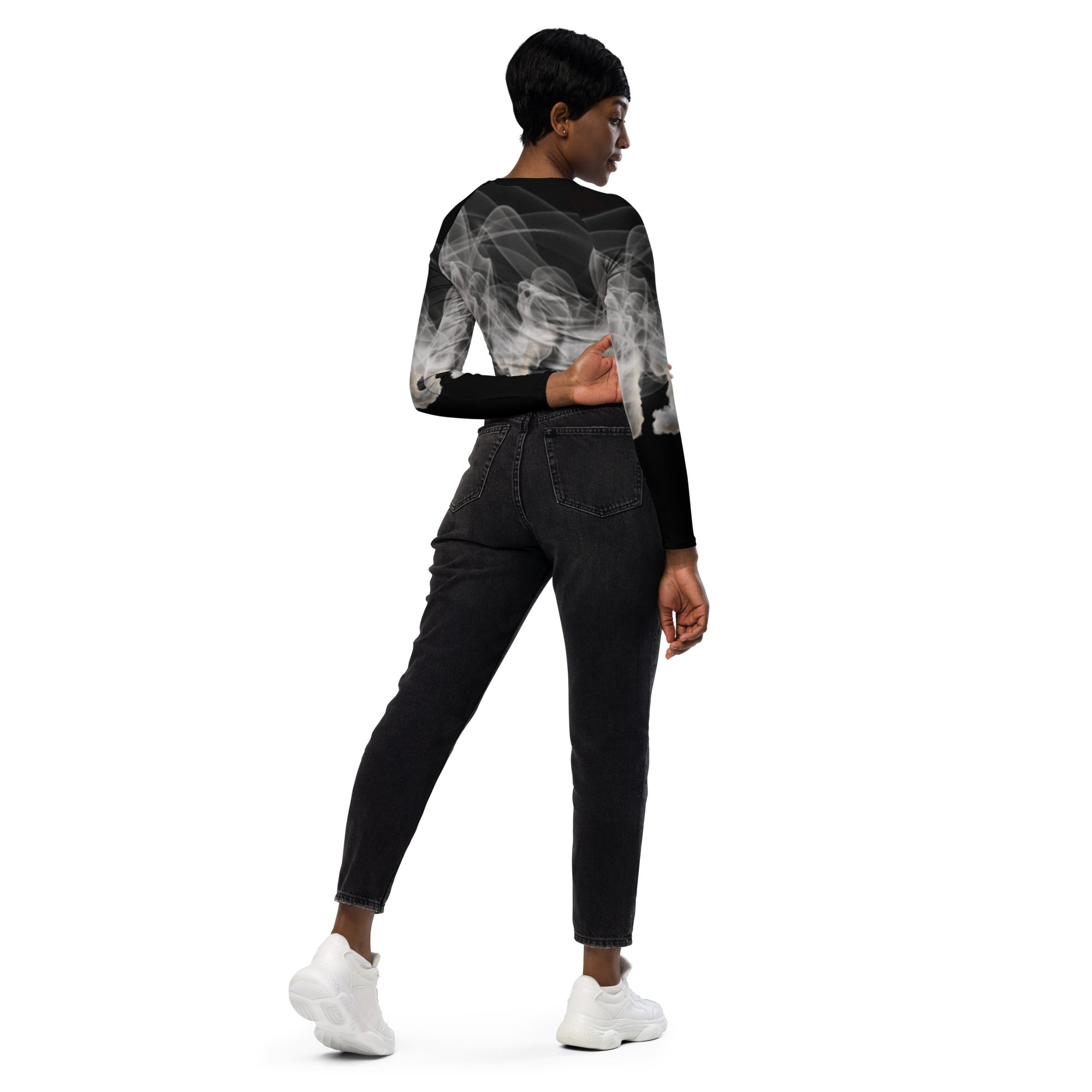FZ Women's long-sleeve crop top - FZwear