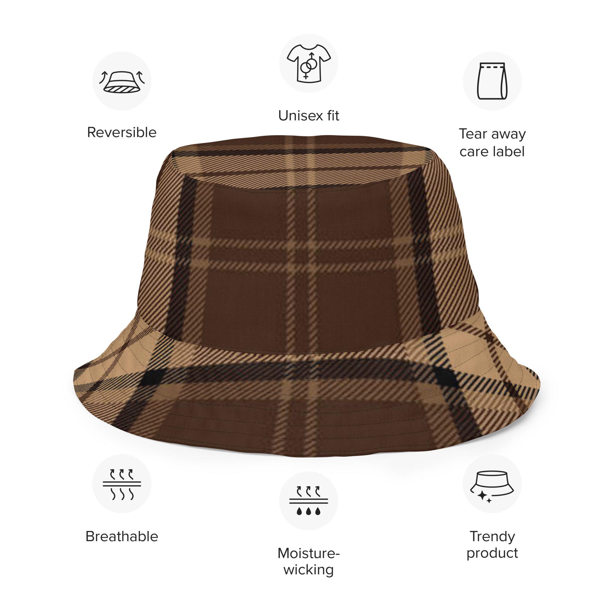 FZ Unisex Reversible bucket hat - FZwear