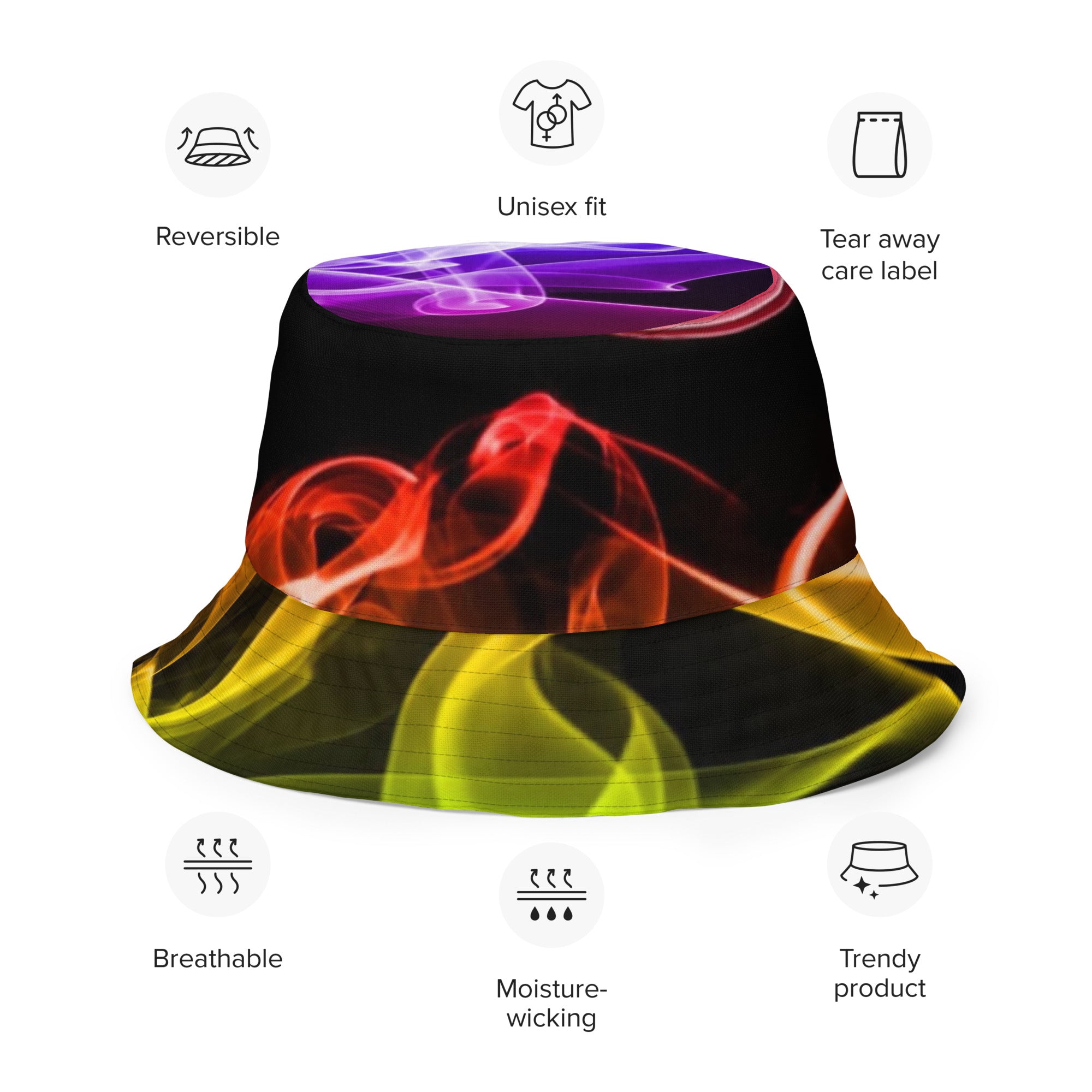 FZ Unisex Reversible bucket hat - FZwear