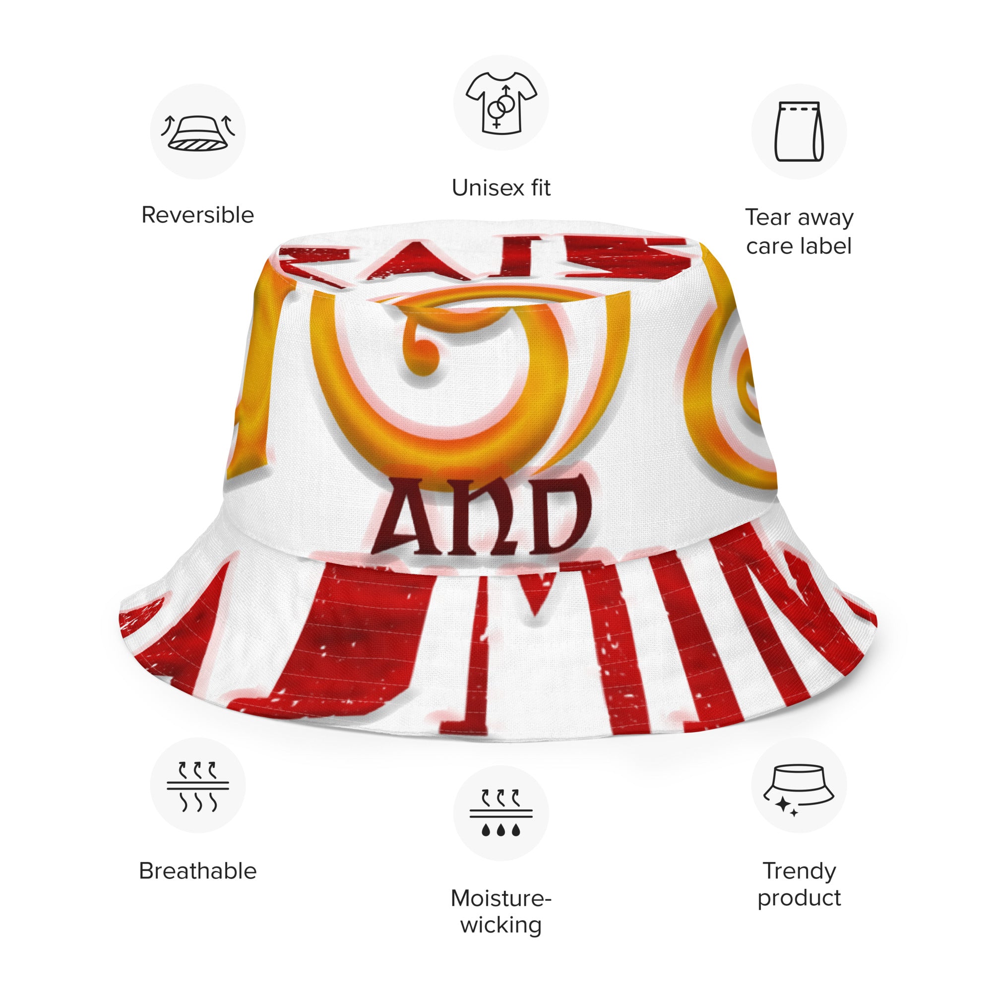 FZ Unisex Reversible bucket hat - FZwear