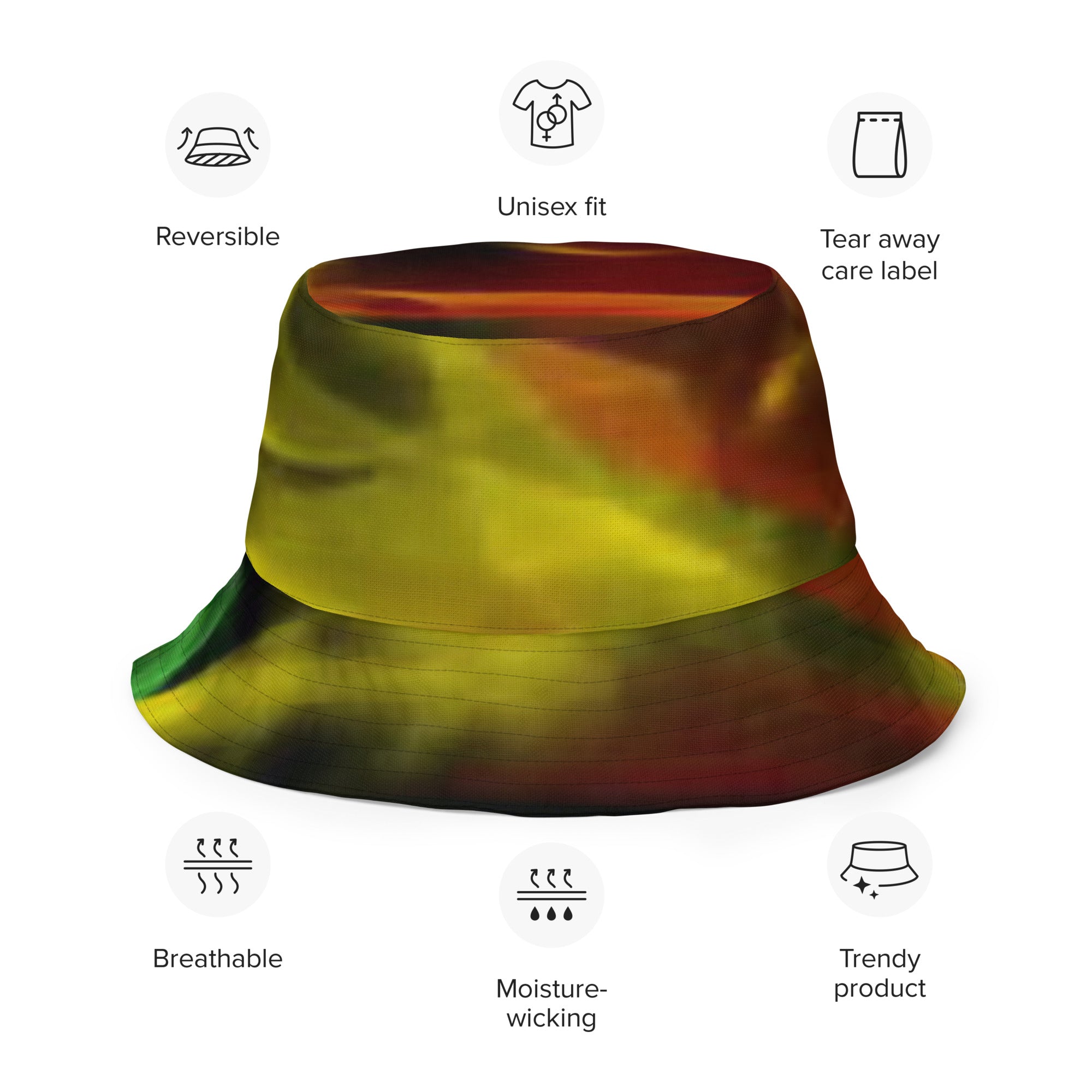 FZ Unisex Reversible bucket hat - FZwear