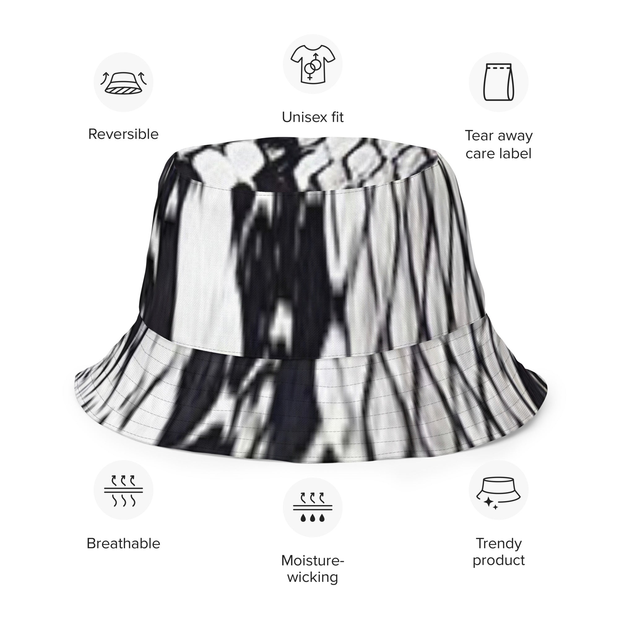 FZ Unisex Reversible bucket hat - FZwear
