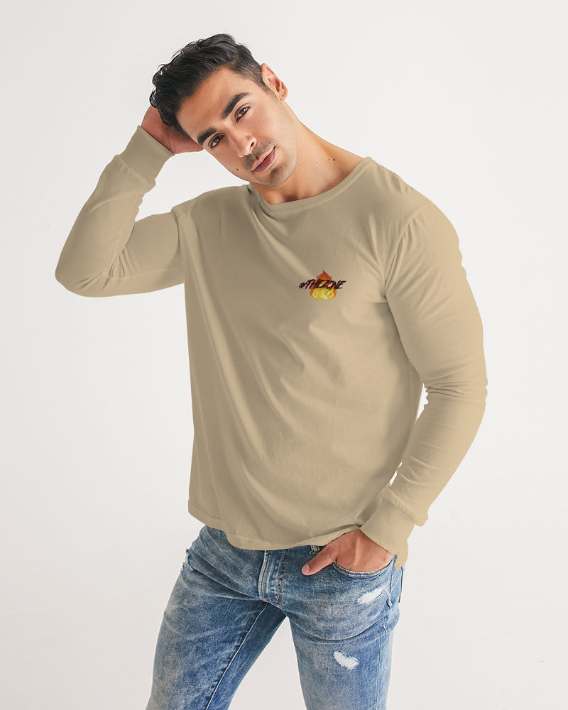 the beige zone men's long sleeve tee