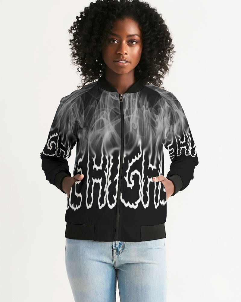 the higgest women's bomber jacket