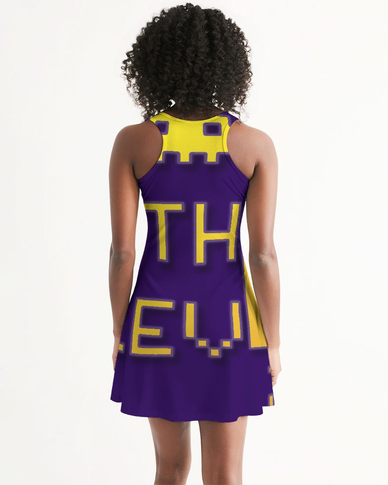 purple flite reloaded women's racerback dress