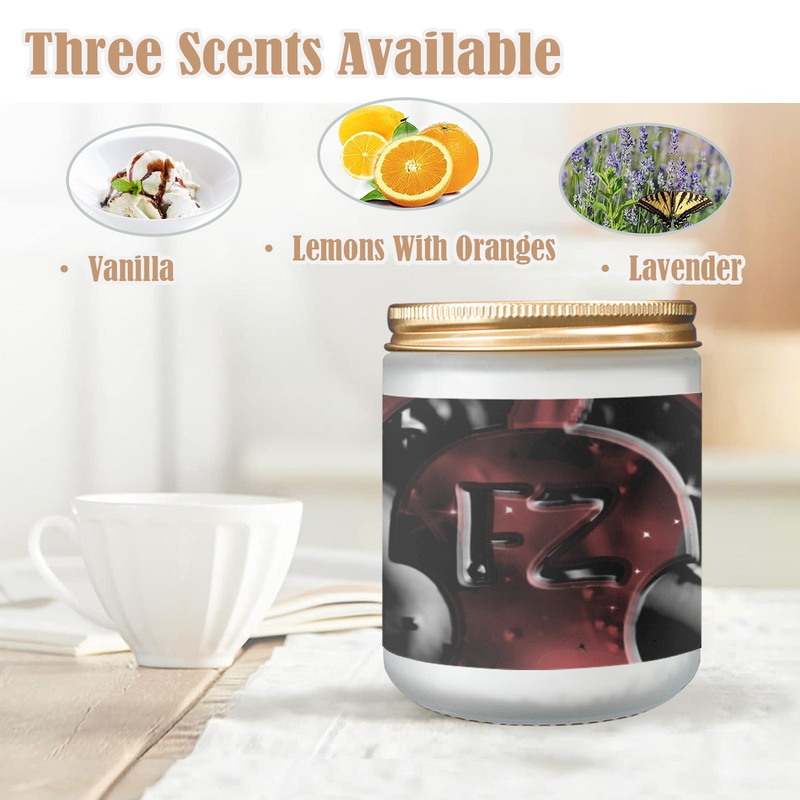 fz cented candles custom scented candle (made in queen)