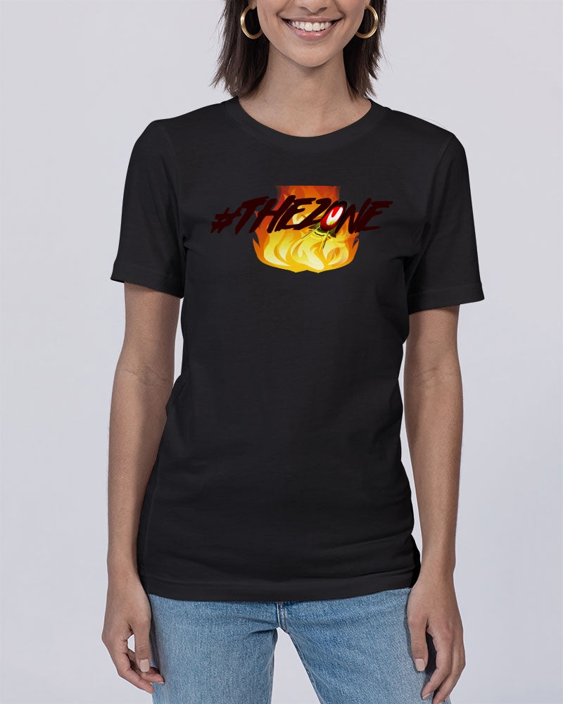 the zone unisex jersey tee | b&c