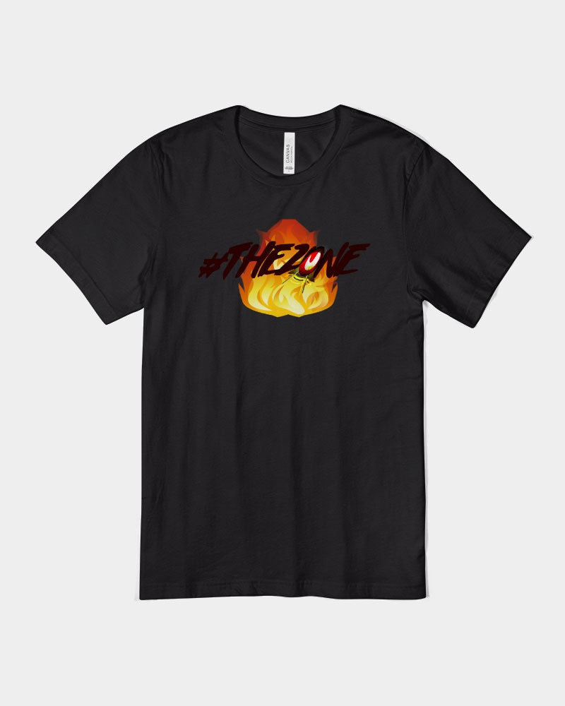 the zone unisex jersey tee | b&c