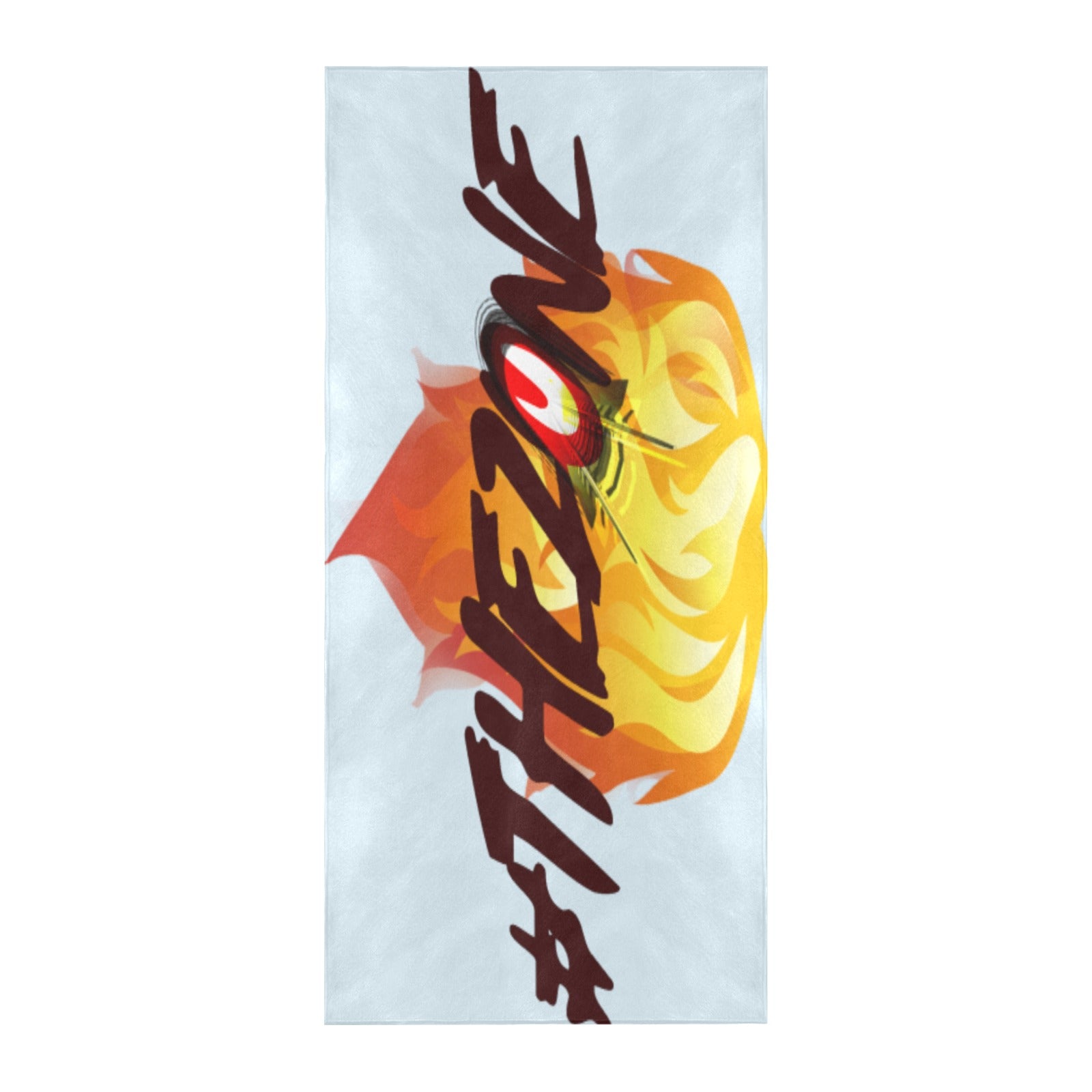 fz zone beach towel one size / fz zone beach towel - sky blue beach towel 32" x 71"