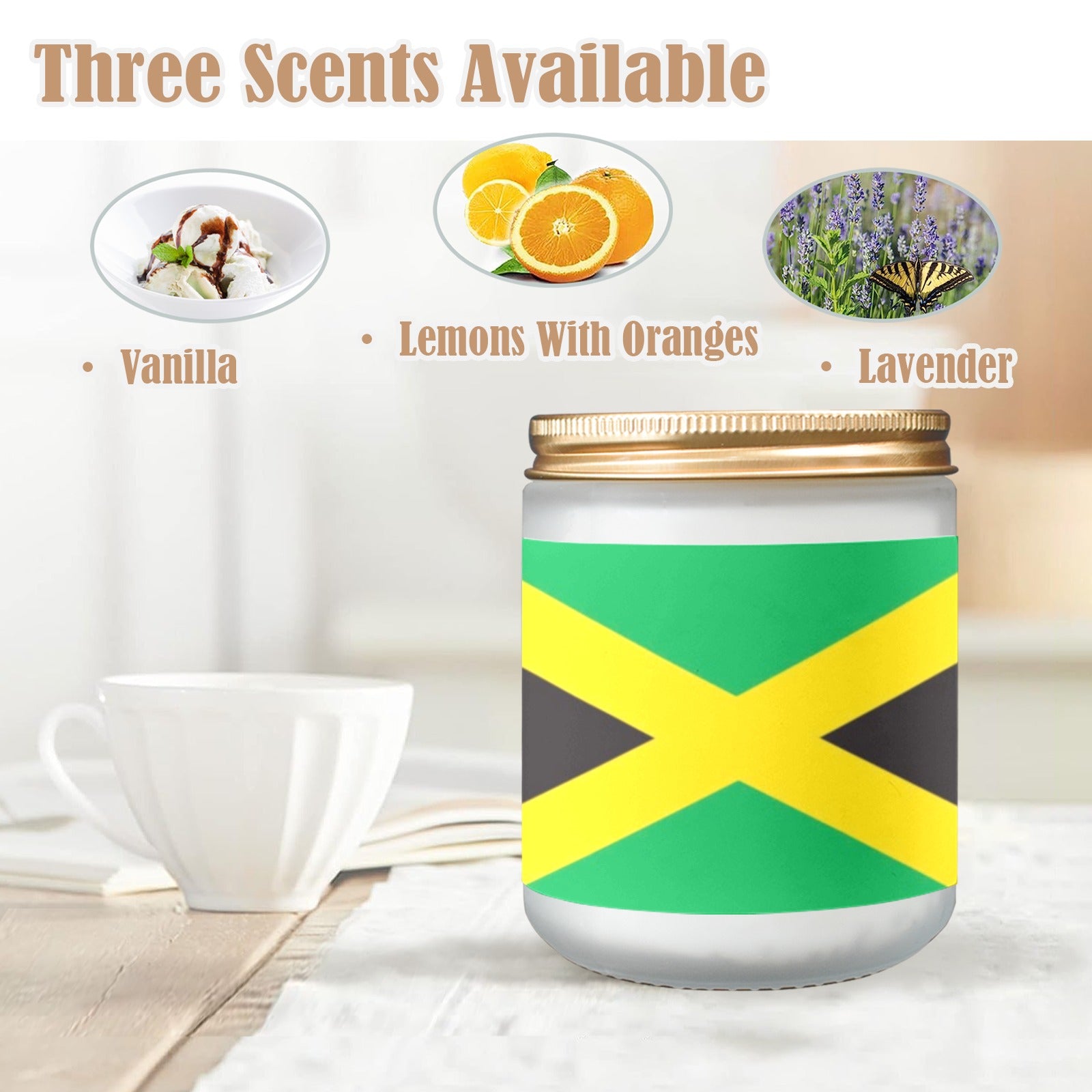 fz cented candles - custom scented candle (made in queen)