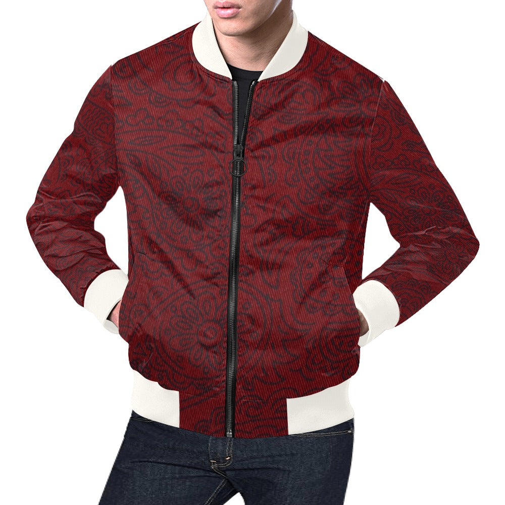 fz men's designer jacket men's all over print casual jacket (model h19)