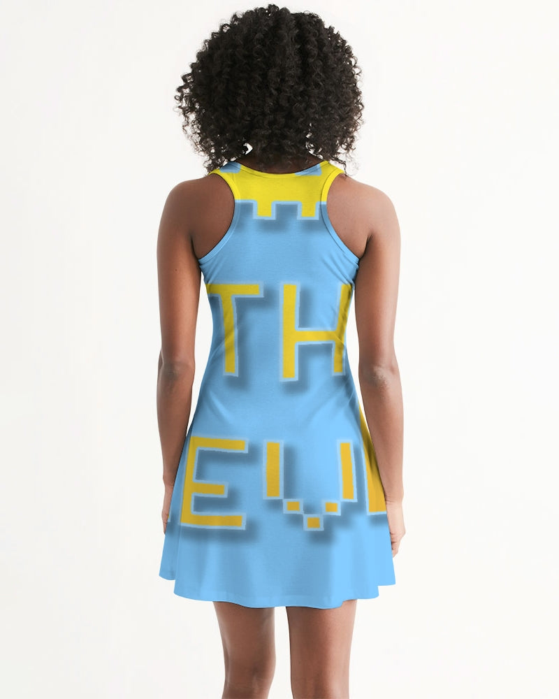 blue sky zone women's racerback dress