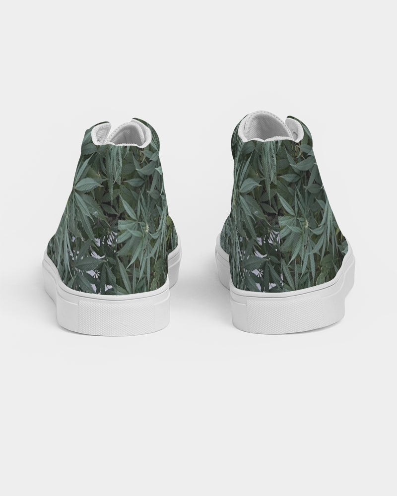 fz brain food men's hightop canvas shoe