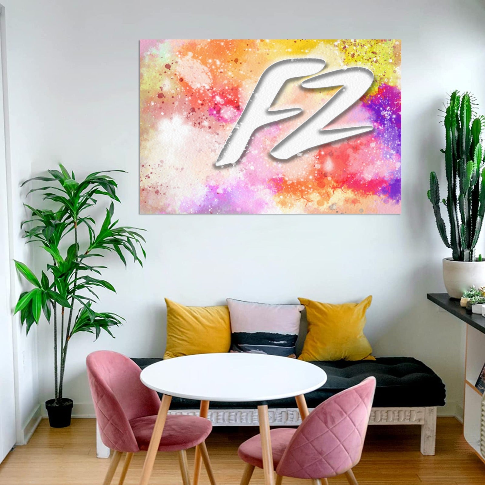 fz zone portrait 2.0 upgraded frame canvas print 48"x32"(made in queen)