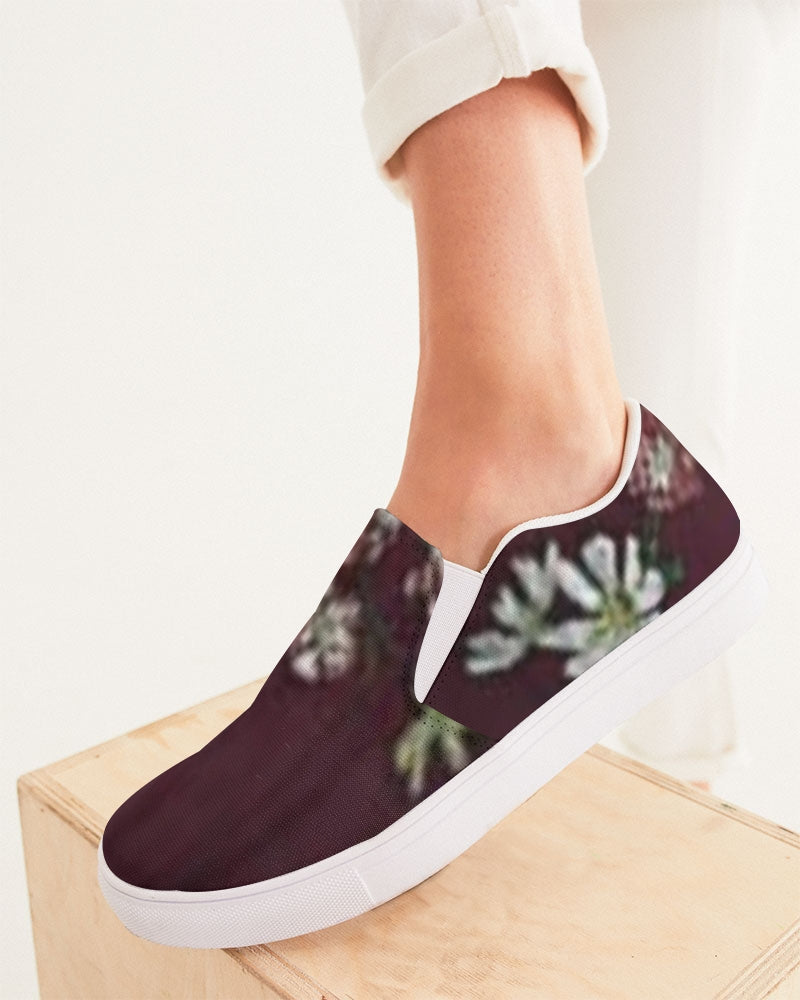 fz flower zone women's slip-on canvas shoe