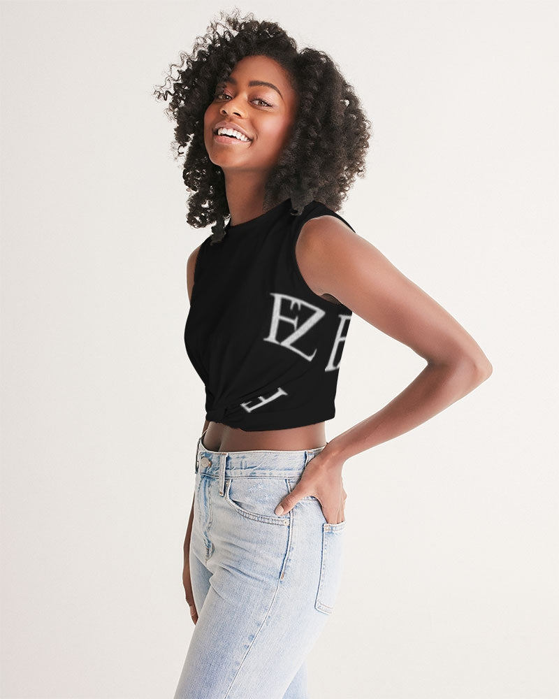 fz original zone women's twist-front tank