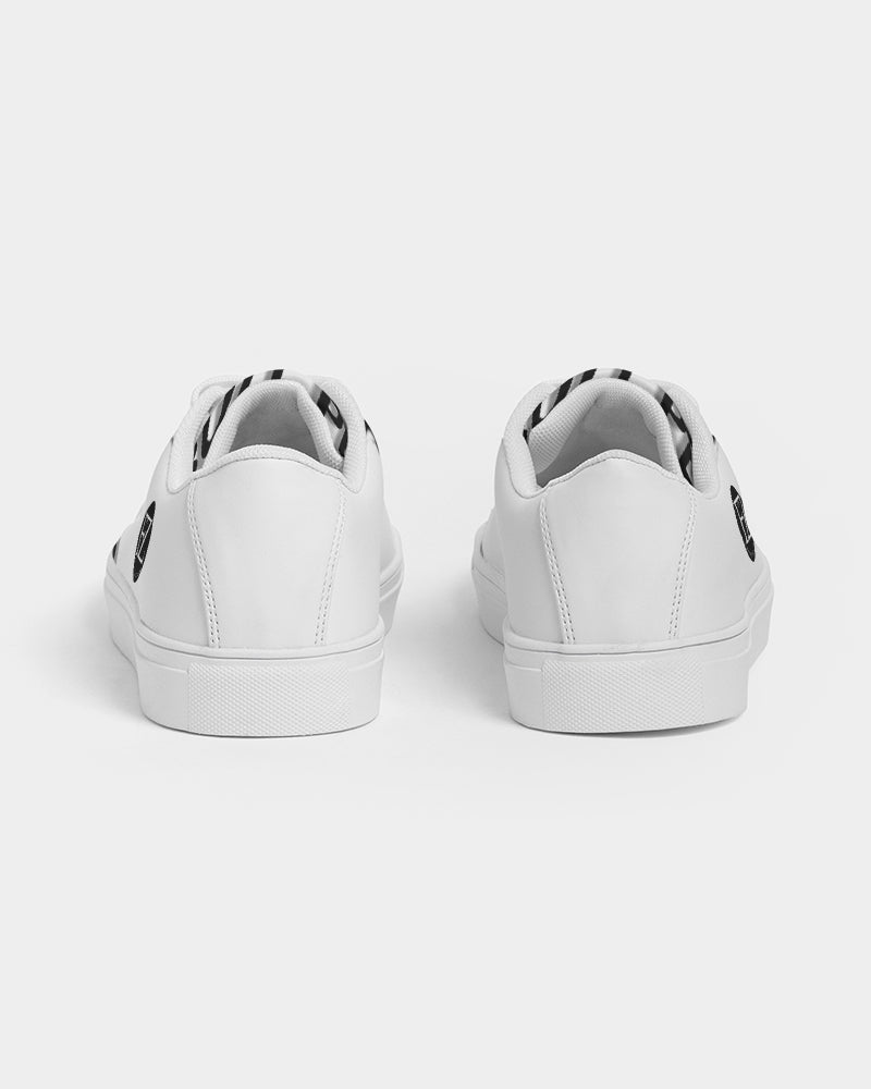 the white bull women's faux-leather sneaker