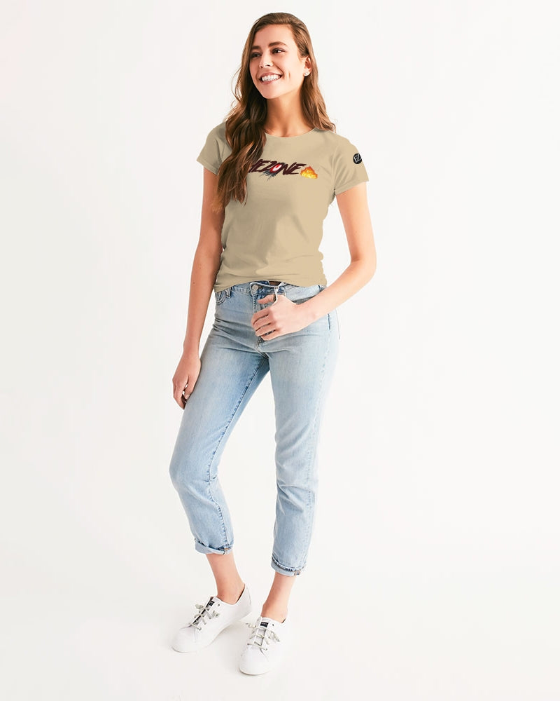 the beige zone women's tee