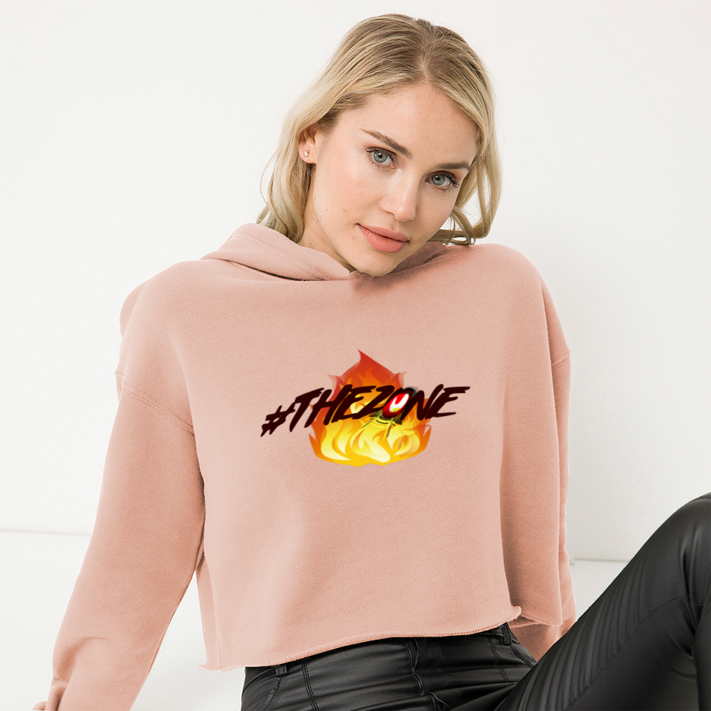 fz women's fleece sweatsuit cropped top