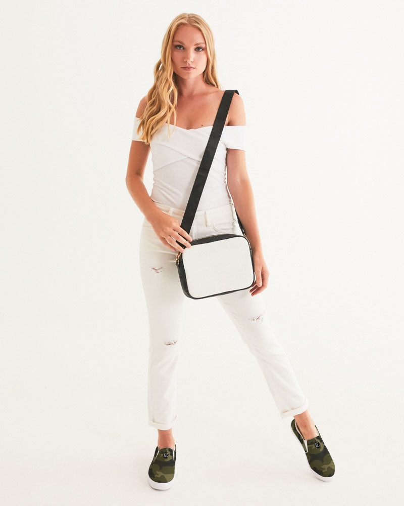 darker shade women's slip-on canvas shoe