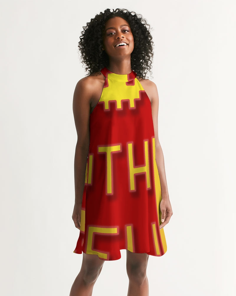 red zone women's halter dress