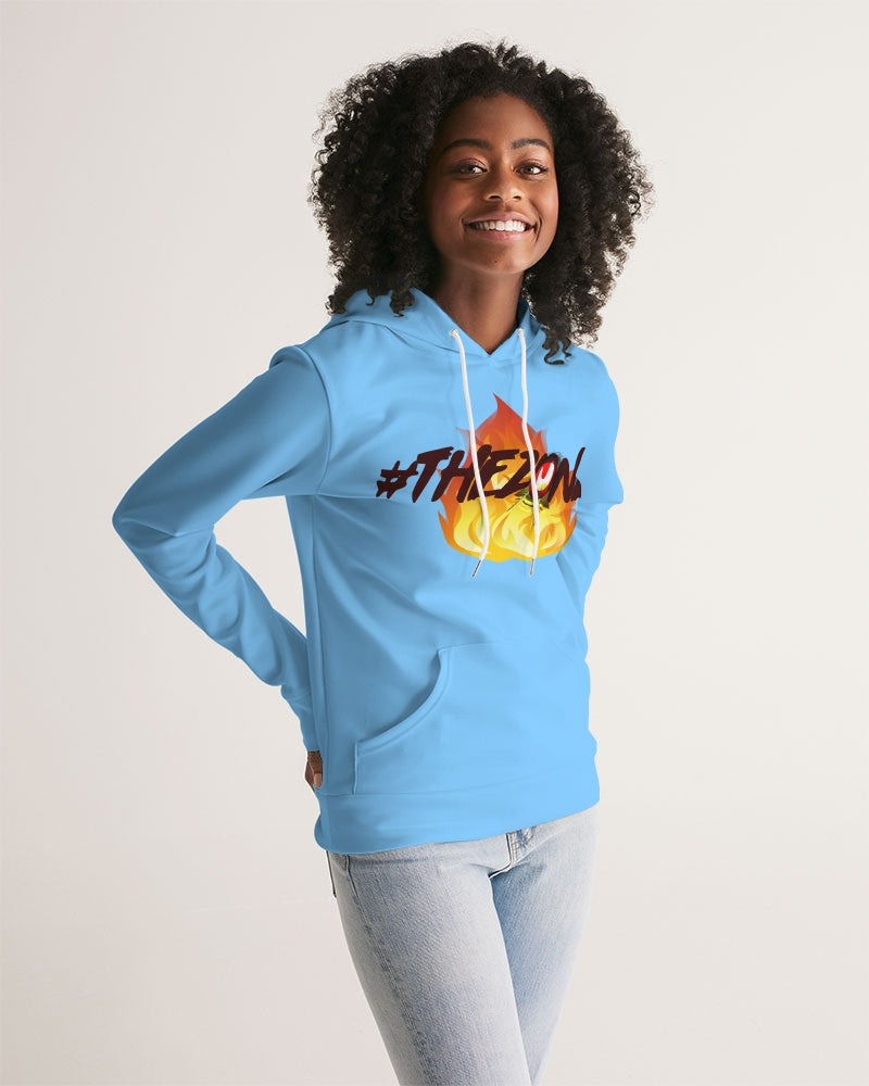 blue sky women's hoodie