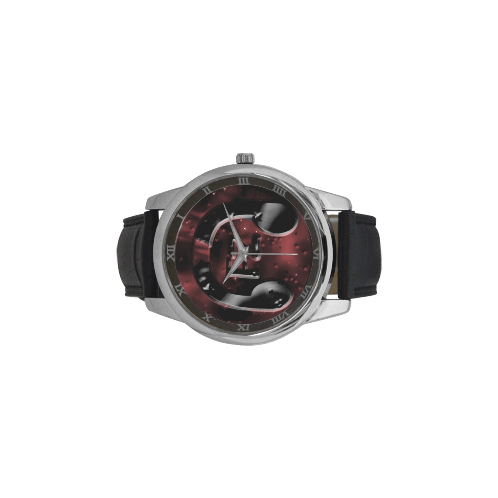 fz original watch too men's leather strap large dial watch (model 213)