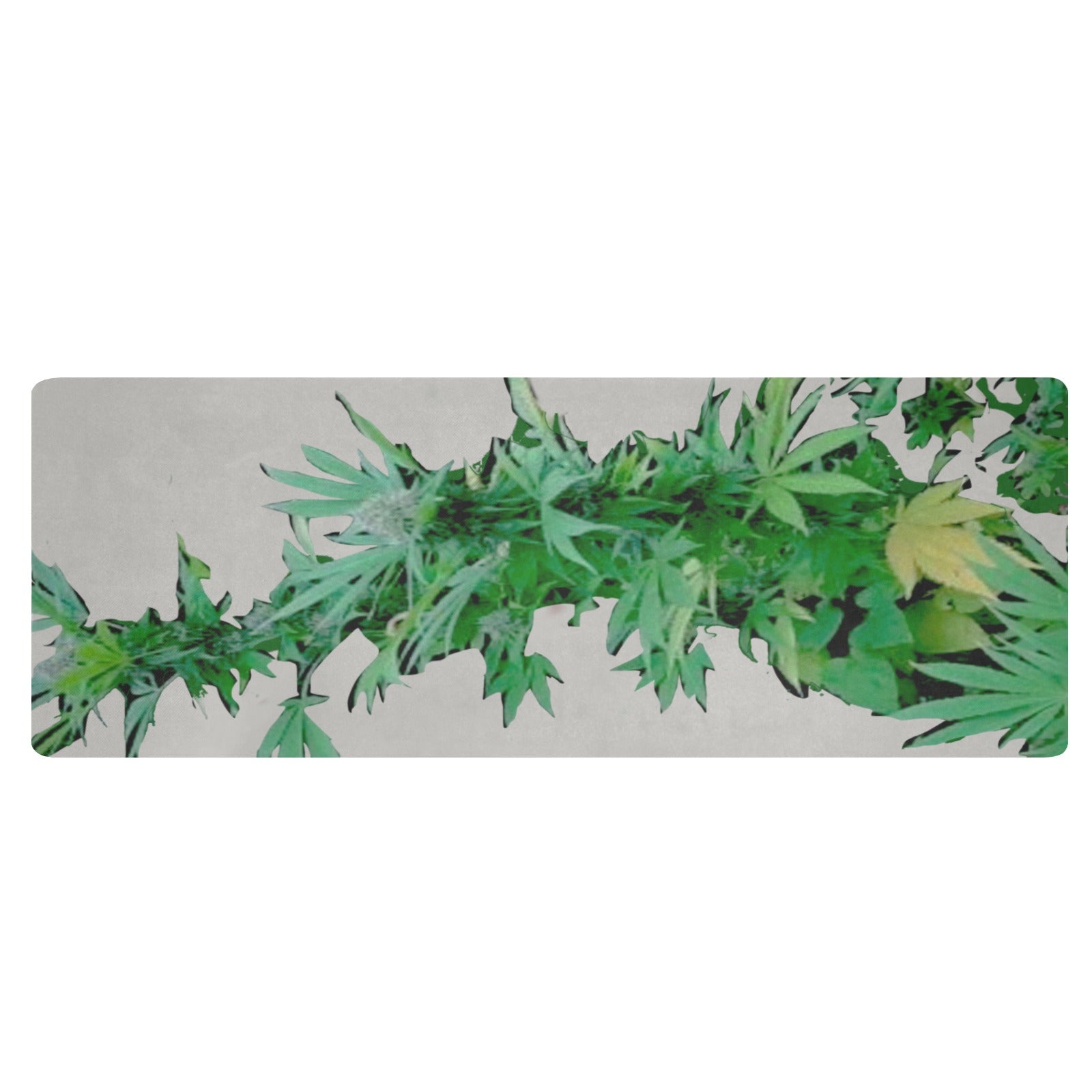 fz bud kitchen mat one size / fz kitchen bud mat - grey kitchen mat 48"x17"