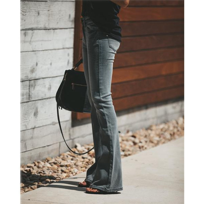 fz women wide leg jeans denim pants