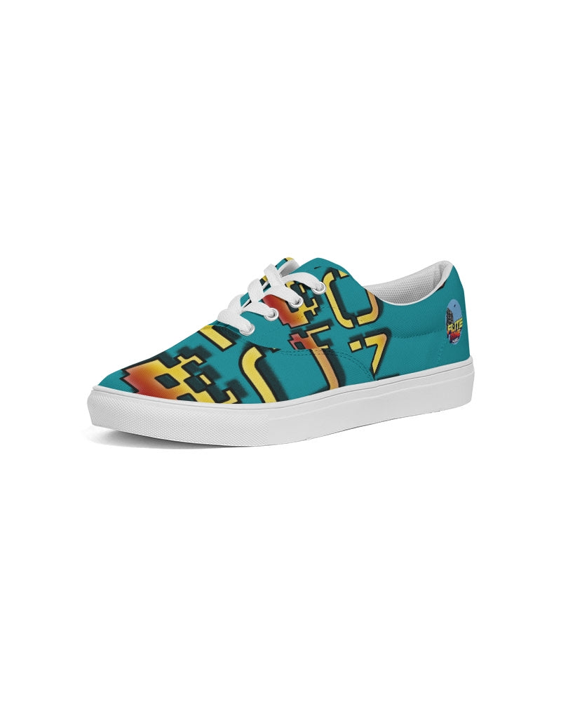 blue zone men's lace up canvas shoe