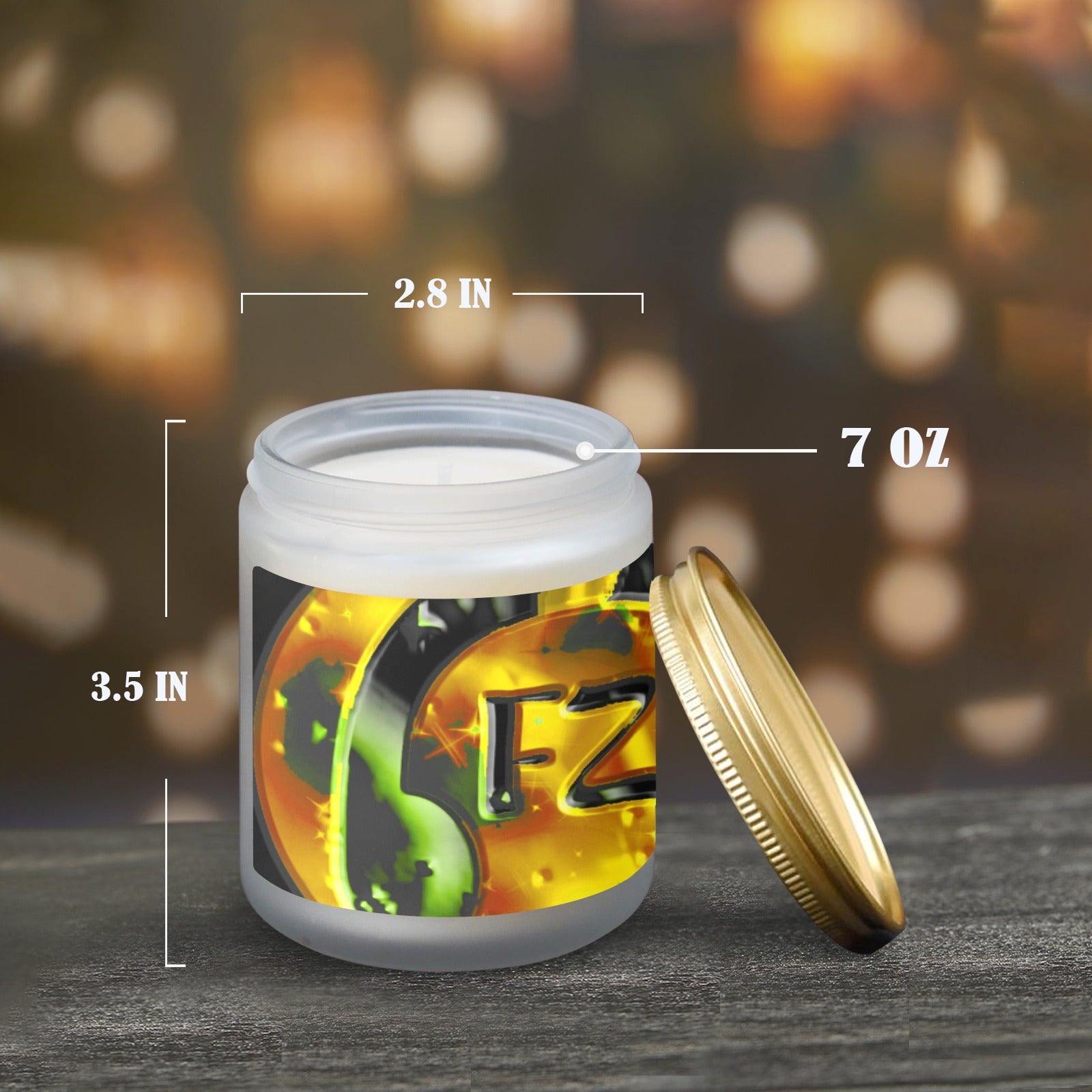 fz cented candles custom scented candle (made in queen)