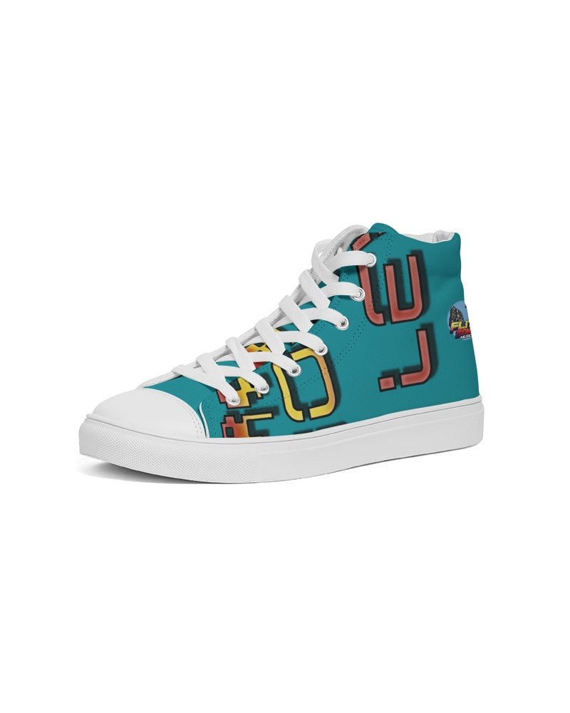 blue zone women's hightop canvas shoe