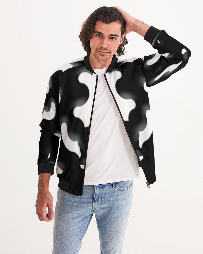 fz abstract zone men's bomber jacket