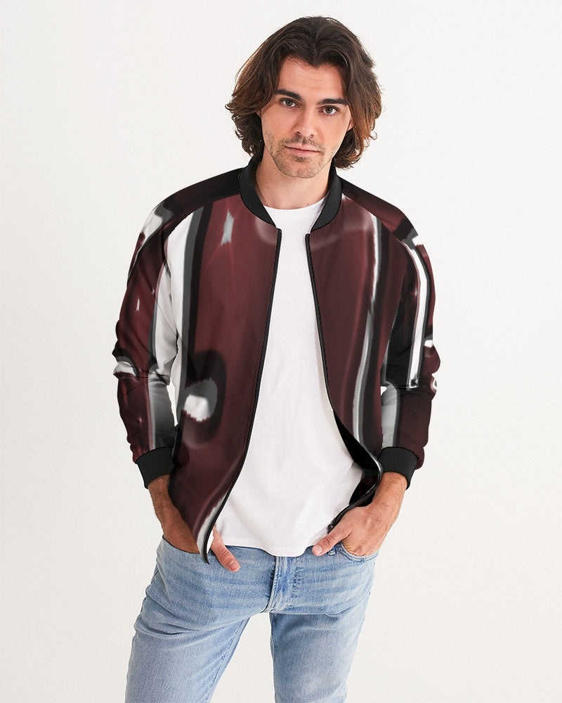 the zone circle men's bomber jacket