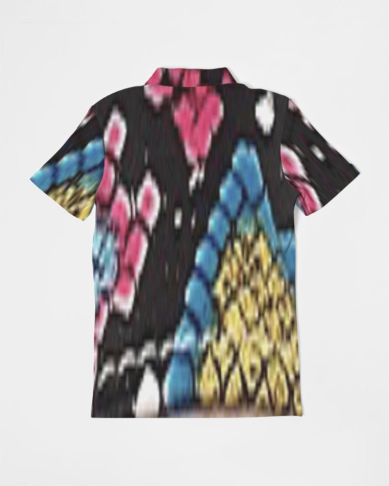 fzwear zone men's slim fit short sleeve polo