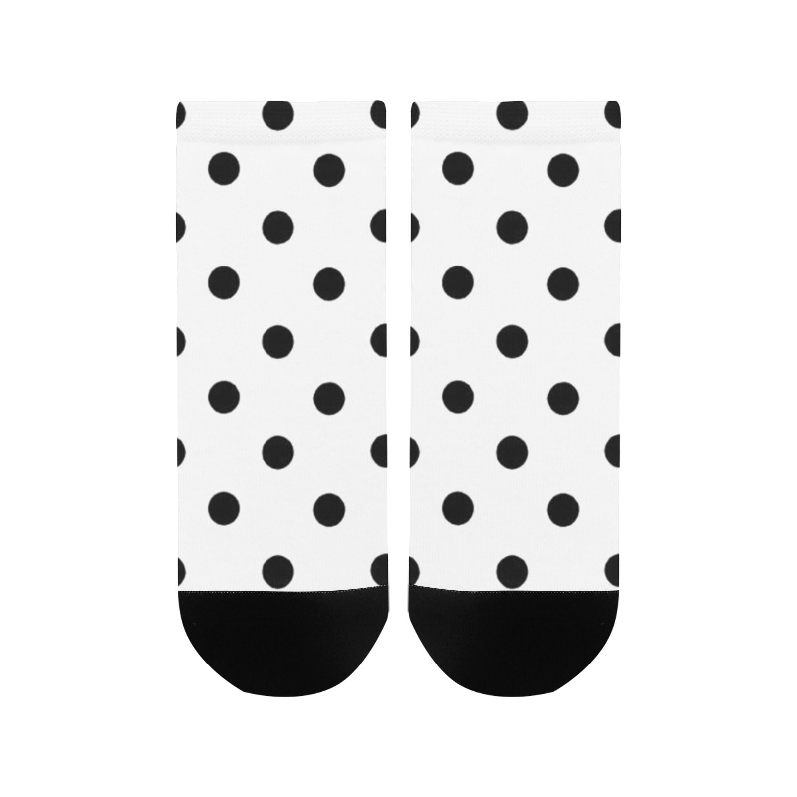 fz women's dot ankle socks one size / fz dot socks - white women's ankle socks