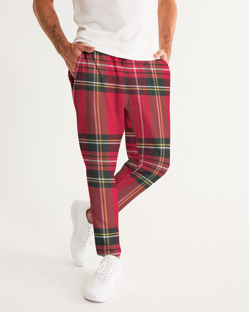 fz plaid too men's joggers
