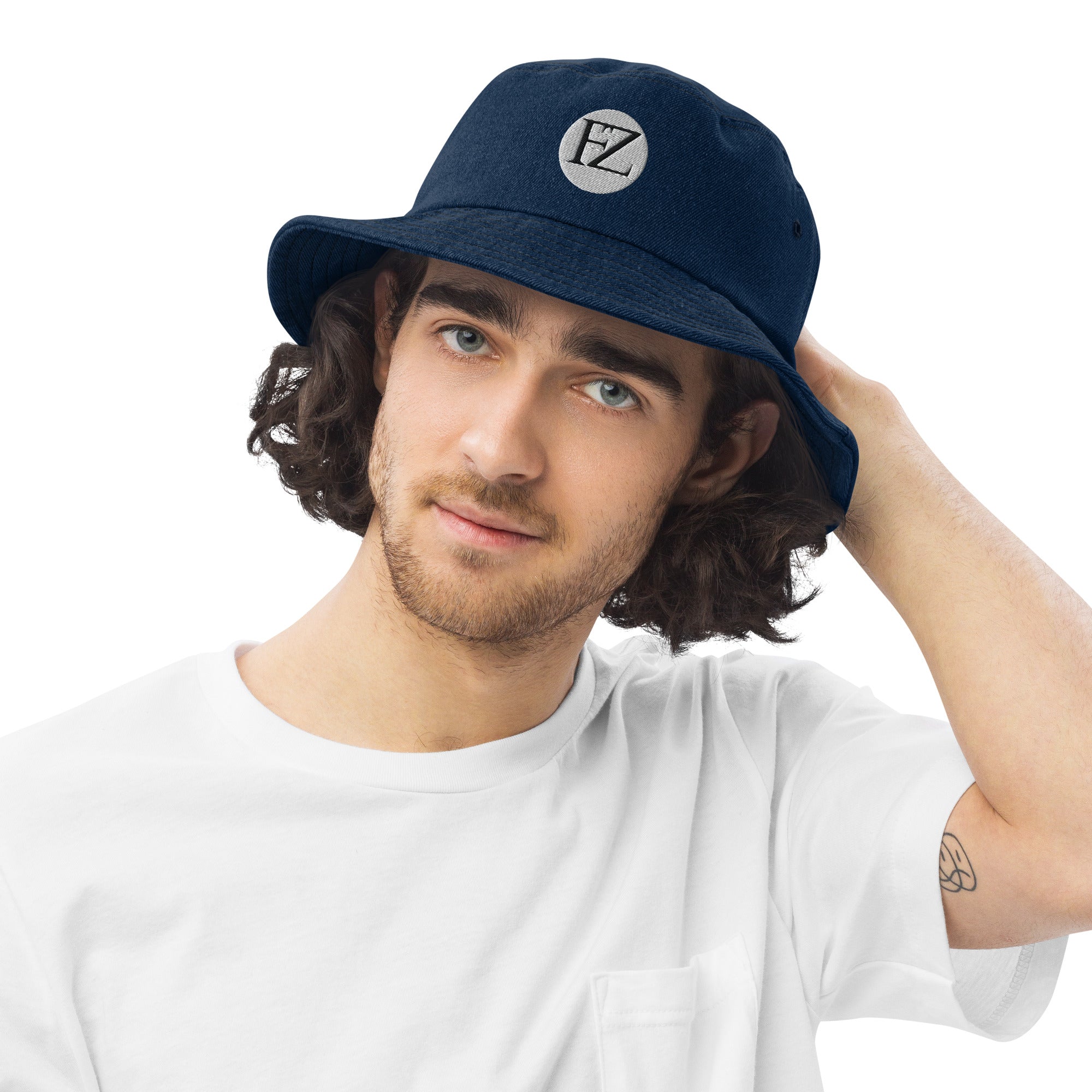 FZ Denim bucket hat - FZwear