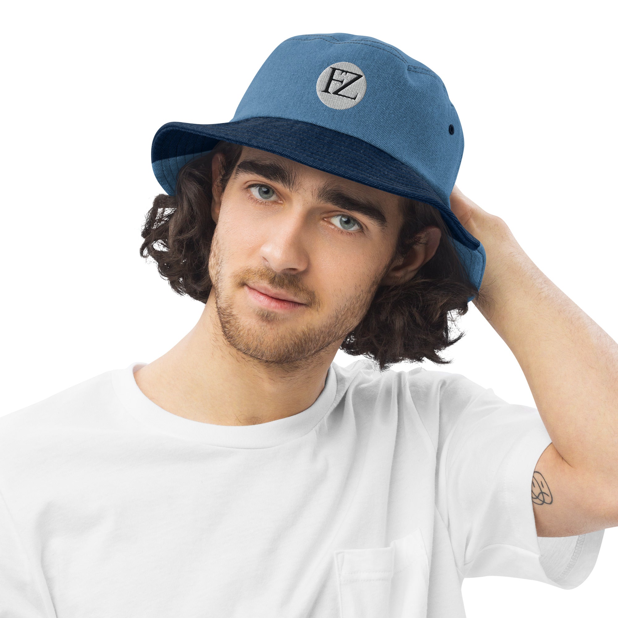 FZ Denim bucket hat - FZwear