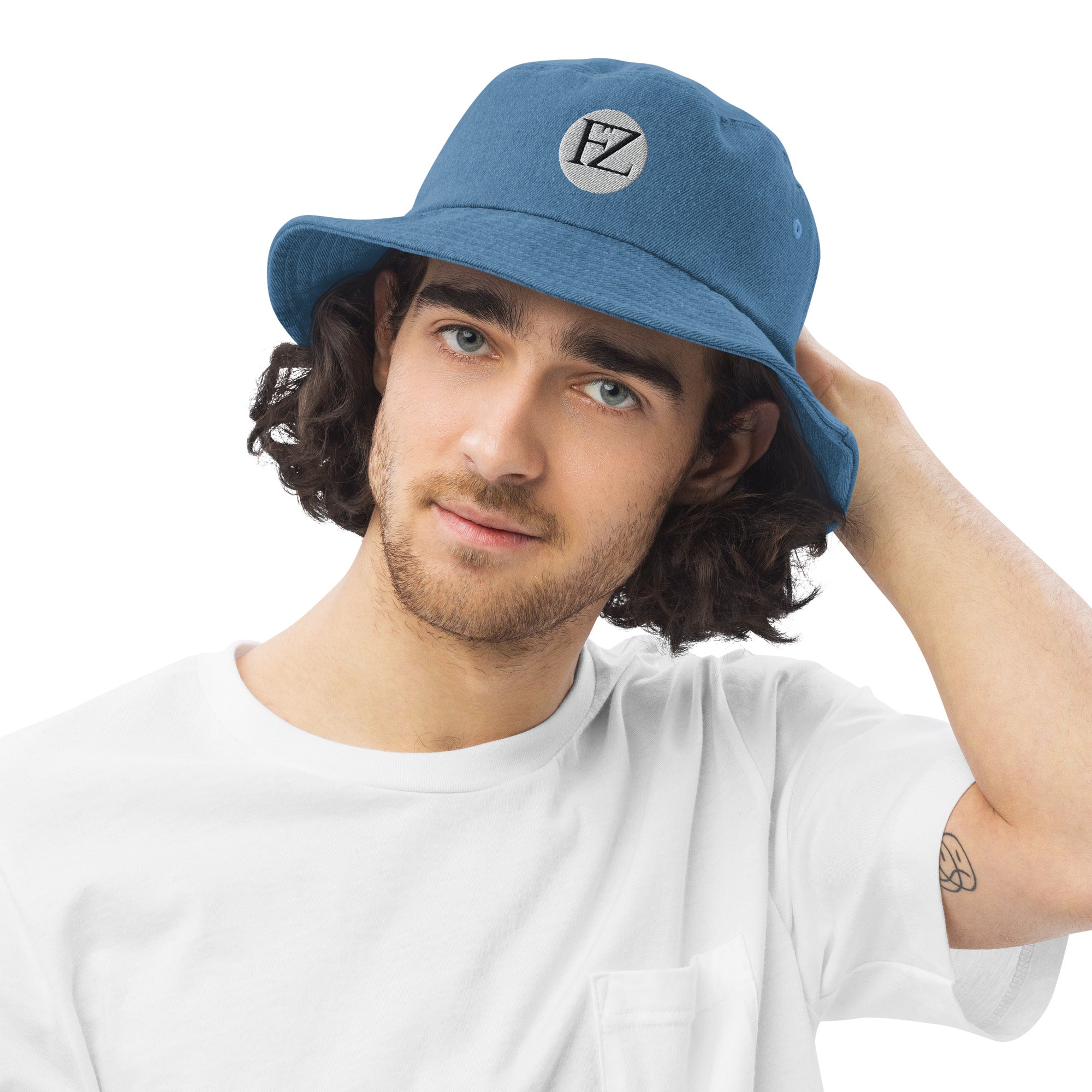 FZ Denim bucket hat - FZwear