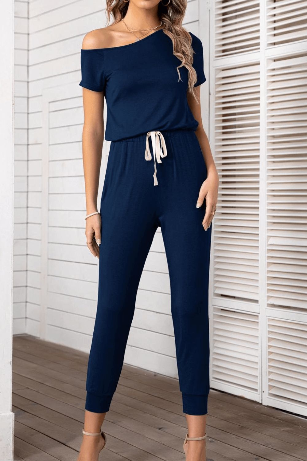 FZ Women's Asymmetrical Neck Jumpsuit - FZwear